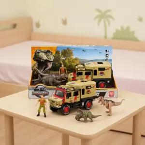 씽크 다이노투어트럭 공룡 피규어 티라노사우루스 트리케라톱스 인형 트럭 자동차놀이 미니카