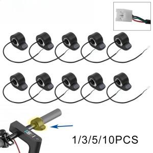 샤오미 4 프로 전동 스쿠터용 엄지 스로틀 내구성 있는 가속기 그립 속도 조절 핑거 브레이크 부스터 부품