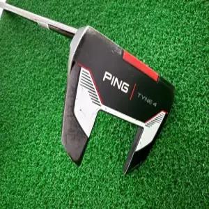 중고 왼손 좌타용 핑퍼터 PING TYNE4 34인치퍼터-전용커버포함(C011523)