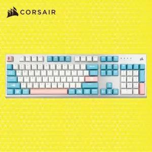 커세어 키보드 게이밍 기계식 104키 RGB 백라이트 항해 키캡