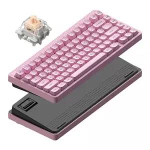 누피 기계식 저소음 키보드 하이 프로파일 라이트 핑크 블러시축