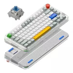 누피 로우 하이 듀얼 기계식 키보드 레트로 그레이 맥스 실버축