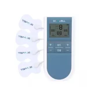 닥터웰 EMS 듀얼 마사지 2채널 4겔패드 LCD 자동모드