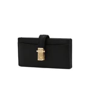닥스 액세서리 26SS [CLA] 블랙 소가죽 슬림 아코디언 지갑 DCWA6E713BK