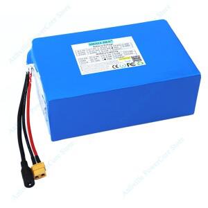 새로운 36V 21700 리튬 배터리 팩 10Ah 내장형 BMS 전동 스쿠터 이륜차 도구용