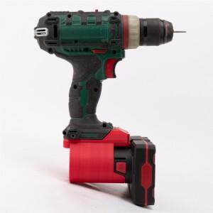 파크사이드 X12V 리튬 이온 배터리용 어댑터/컨버터 TO Lidl Parkside TEAM 전기 드릴 도구(어댑터만 해당)