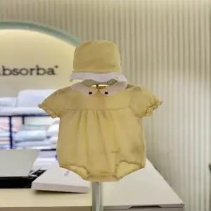 [압소바] 2026SS 비키 반소 바디슈트(모자포함)(노랑) (A1310627)