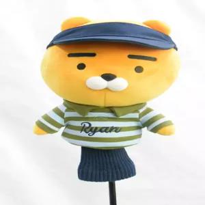 카카오프랜즈 캐릭터 인형 드라이버커버 라이언 헤드커버 귀여움한도초과