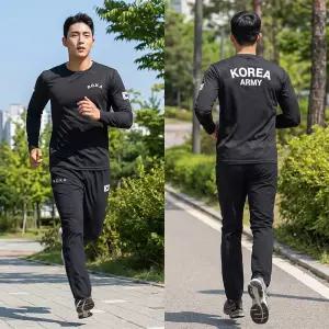 버팔로 ROKA 기능성 쿨링세트 긴팔티 트레이닝바지