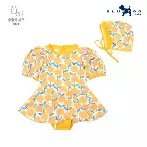 [블루독베이비] 썬플라워 올인원수영복_YE (4437062103)