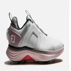 풋조이 골프화 여성 스파이크 2025 하이퍼플렉스 보아 골프신발 핑크