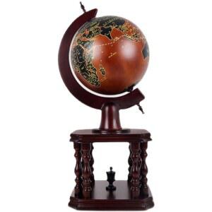 원목 지구본 장식 장 초대형 100cm 20cm 세계지도 소형 직경 40cm