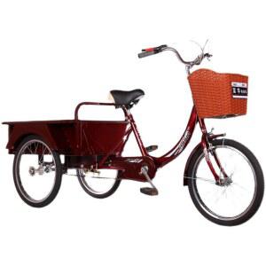 짐칸 세발 자전거 워커 유모차 16인치특별프로 배달 싱글 디럭스 어른