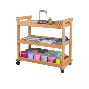 화구 화방 선반 용품 서랍장 도구 물감 미술학원 이동식