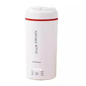 일본 전기포트 USB 휴대용 주전자 온수 여행용 텀블러