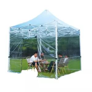 투명 쉘터 바람막이 캐노피 2x2 접이식 텐트 천막