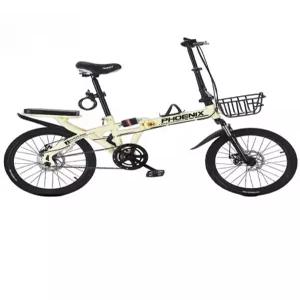 가벼운 휴대용 / 미니벨로 출퇴근 7단변속 캠핑 22인치 접이식자전거-스포크휠