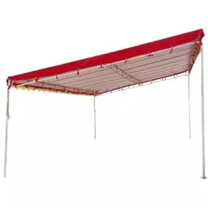 대형 어닝 간이 캐노피 그늘막 프레임 방풍 쉘터 풀세트 경사 천막