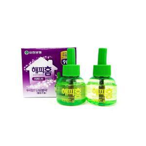 [2개구성] 해피홈 액45일2개입 리퀴드 훈증기 리필 DUWA1EE1C