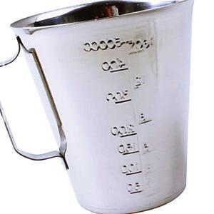 [2개구성] 쿨샵 스텐레스 500cc 미니 유리 요리 베이킹 눈금 이유식 빅사이즈 업소용 식당 KW9AB279