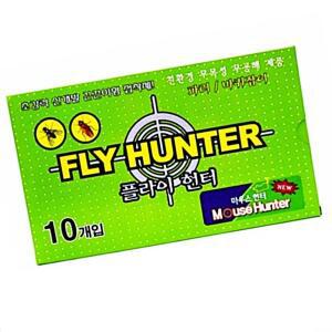 [2개구성] 쿨샵 잡이 끈근이 10개입 롤 모기 덫 방역 잡기 개미 파리 해충 벌레 날 트랩 끈끈이 KW9AB5E4