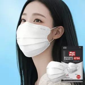 KF94덴탈마스크 국내산 숨쉬기 편한 프레쉬마스크 대형 100매