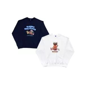 DANCOMMA 스폰지밥 비키니시티 크리스마스 스웨트셔츠
