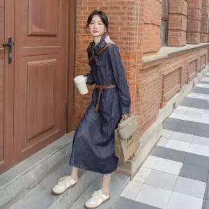 여친 원피스 스커트 추청 셔츠 청치마 CH3