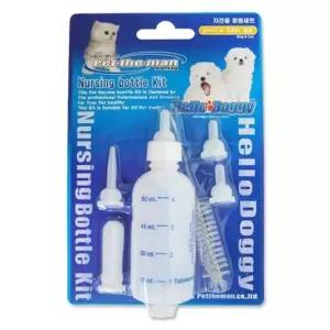 헬로도기 젖병세트 60ml 강아지밥그릇 강아지식기 애완견밥그릇 애견식기