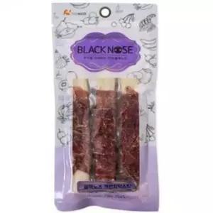 다팔래용 블랙노즈 애견간식 75g 오리스틱 크런치