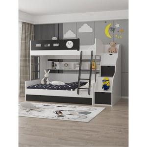 2단 모잠 모던 심플상하 이층 모자고저침대 2층 쌍둥이 북유럽 침대