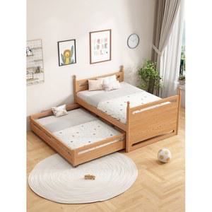 희산공방 파파라치 모상 북유럽 원목 쌍둥이 2층 침대 체리나무 일식 이층