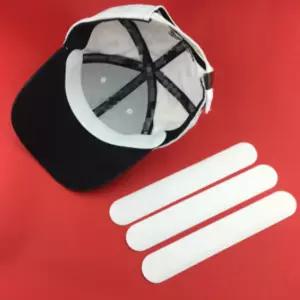 바른 2색 10개 모자이마패드 땀 모자안쪽패드 밴드 흡수패드 캡라이너 얼룩 변색 모자황변