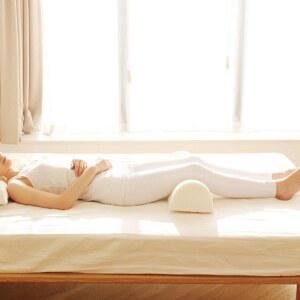 라텍스 발베개 삼각 다리쿠션 높은 여행용 태국 패드 소파베개 수면 배게 슬리핑 종아리쿠션