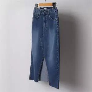 빅사이즈사랑해요 B956L302 히든스판롱H청치마 LO (9635953A)