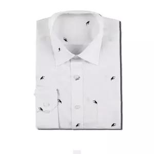 TBZ 화이트정장와이셔츠 40대남자셔츠 남자출근셔츠