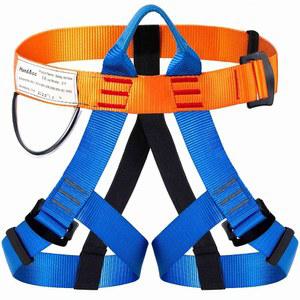 나무 등반, 암벽 집라인을 위한 핸드어크 안전벨트 - 여성, 남성 및 초보자를 하프 바디 가이드 벨트