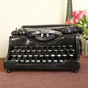 옛날타자기 빈티지 엔틱 클래식 단일 밀크티 장 소품 영문타자기 사용가능