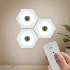 [Deco] 홈앤 LED 붙이는 조명 무드등 3개입 부착계단조명