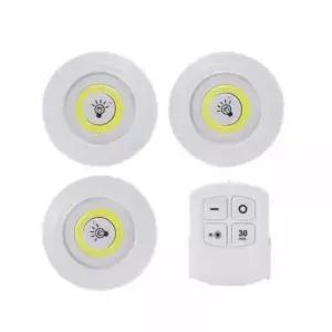 [Deco] 원형 터치등 KC인증 리모콘 10012 3P LED 무드등