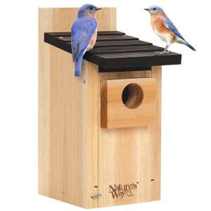 네이처스 웨이 버드 프로덕츠 CWH3 시더 블루버드 박스 하우스