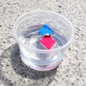 네오디윰 자석 이용 물에 뜨는 나침반 만들기 교과반영 두뇌개발 초등학생 과학상자