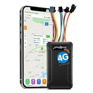 시노트랙 차량용 4G GPS 트래커, ST-906L 트래커 로케이터 실시간 위치 추적 장치, 월정액 플랫폼 없는 트럭 택시용 음성 모니터 오토바이 장치 포함