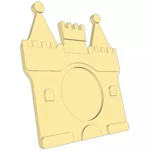 6세여아 겨울왕국 성 액자 만들기 꾸미기 미술교구 아트공구 초등학교 방과후수업