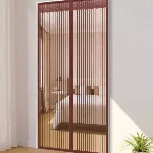 현관 출입 문 방충망 모기장 커튼 주택 도어 용 메쉬