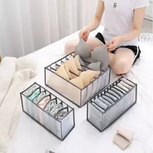 속옷 양말 수납 메쉬 파우치 옷장 서랍 정리함