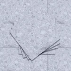 국산 접착데코타일 비앙코 테라조 31 x 31cm GD-22T-51