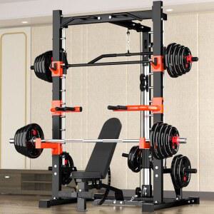 벤치 프레스 스미스 머신 랙 옐로우 홈짐 평벤치 레포스 위플 가정용 플라잉