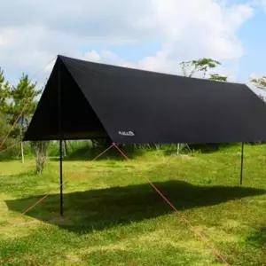 대형 타프 캠핑 그늘막 550x440 블랙 코팅