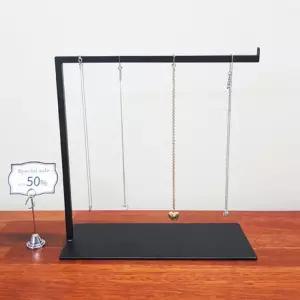 매장 목걸이 팔찌 철제 거치대 진열대 전시대 블랙 심플